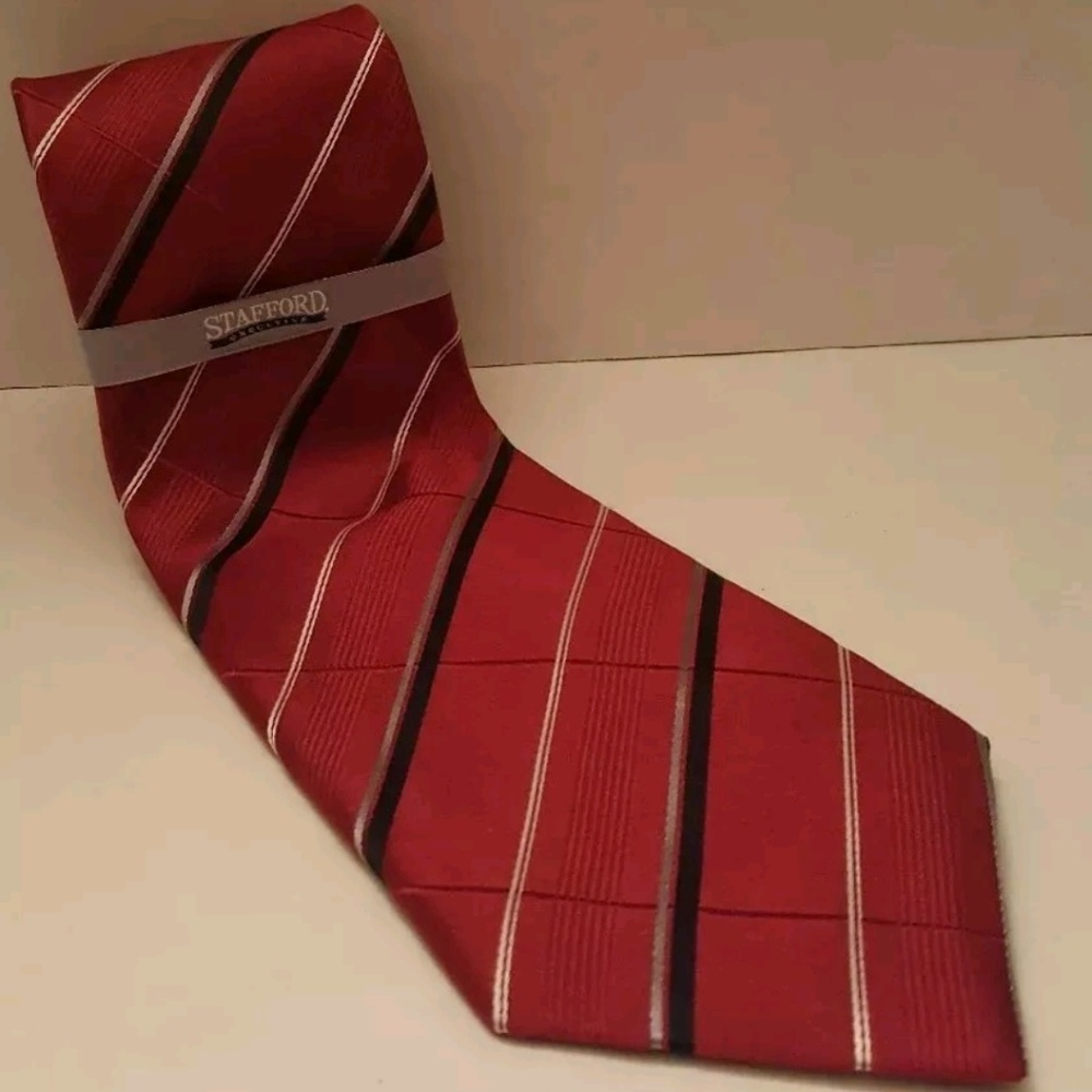 🌹4 for $20 Stafford Executive Mens Tie